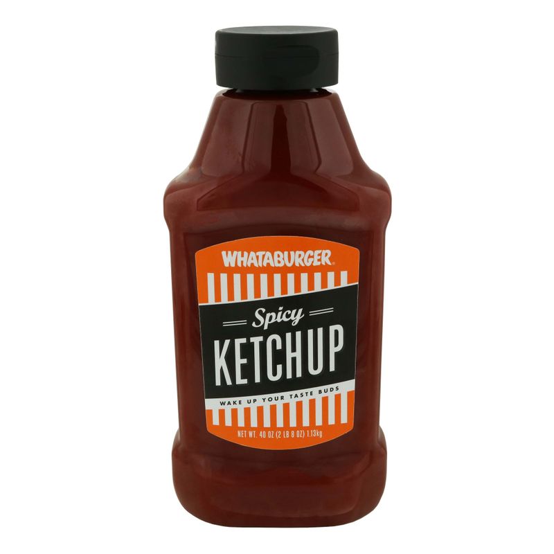 Whataburger Ketchup and Spicy Ketchup – Bottled for Grocery Shoppers