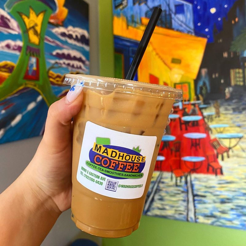 The Classic Pumpkin Spice Latte at Madhouse Coffee