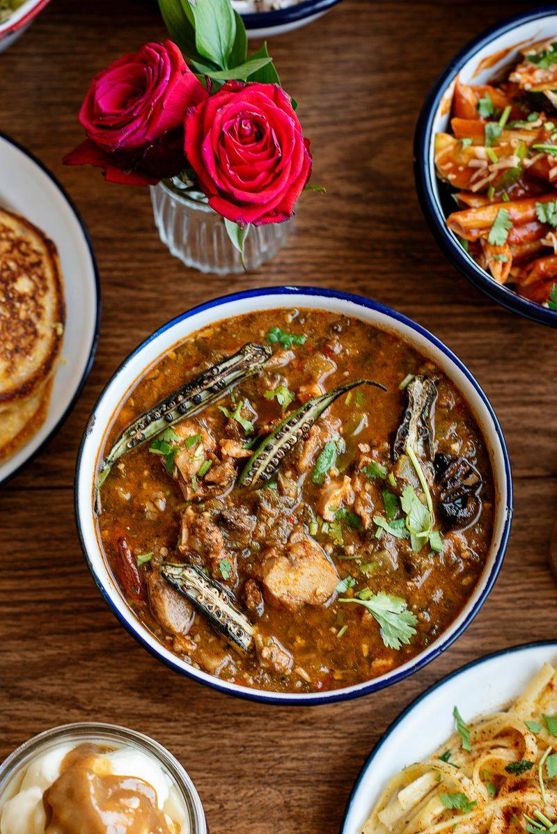 Customizable Spicy Gumbo with Homemade Pepper Sauce