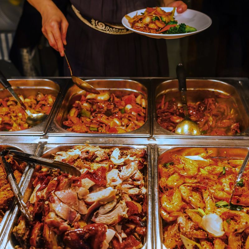 Lucky Village Buffet in Houston: Classic American and Asian Mix for Under $25