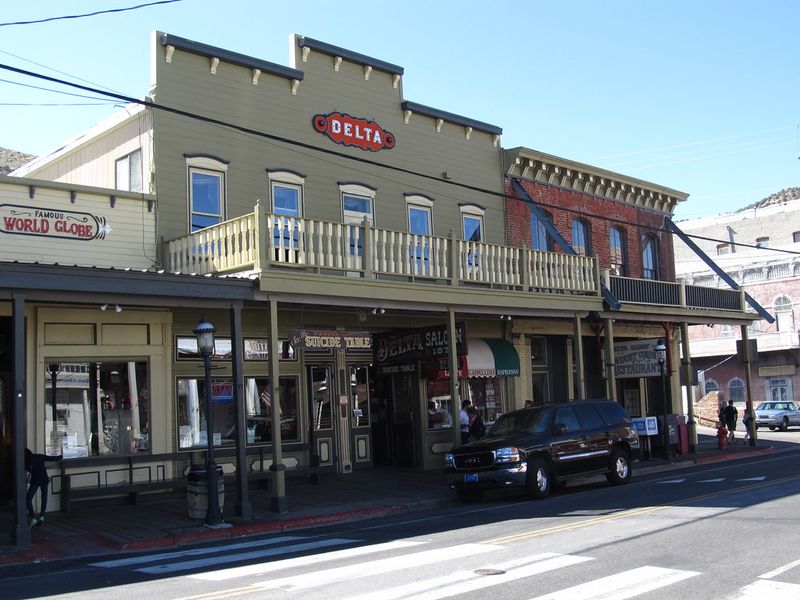 Virginia City's Delta Saloon and Hotel: Echoes of the Comstock Era