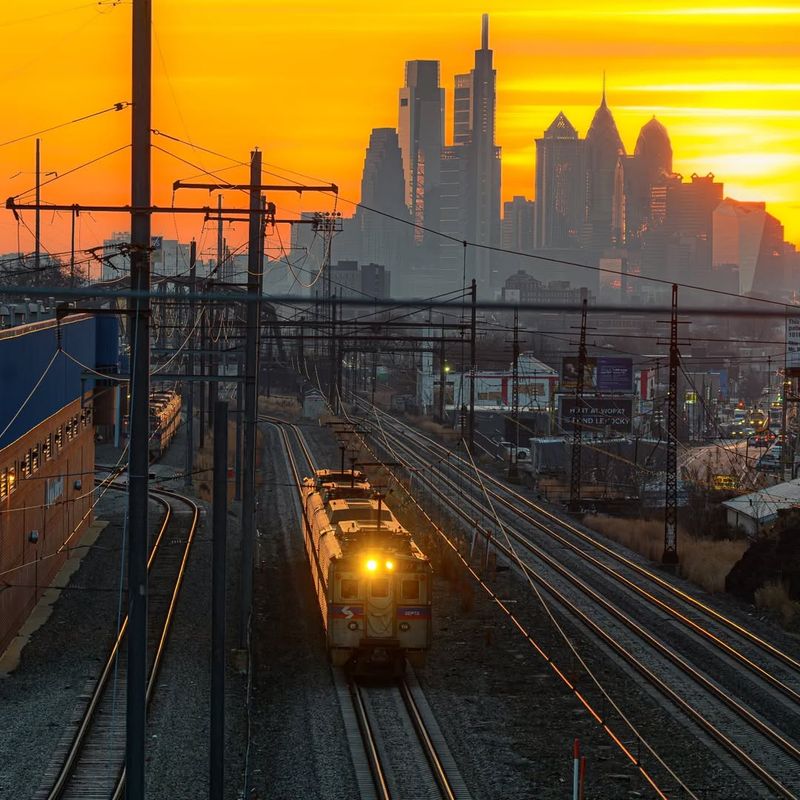 How a Train Trip and Cheesesteak Make the Perfect Pair