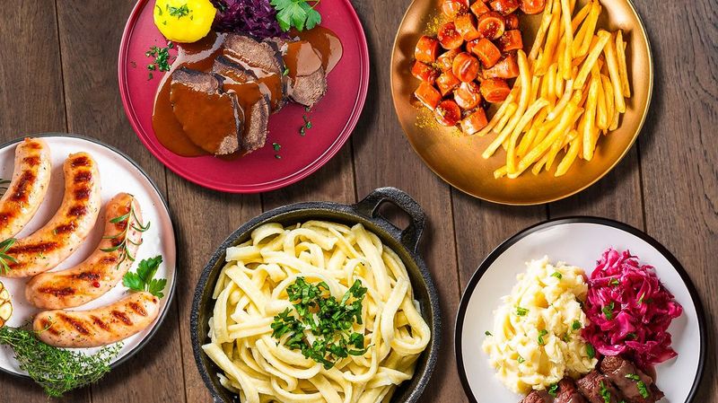 German Classics and Local Flavors on the Menu