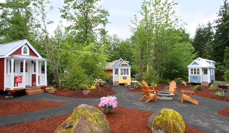 Mt. Hood Tiny House Village: Storybook Cabins Under Ancient Trees
