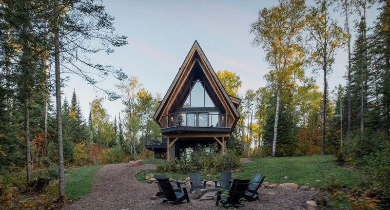 Nordic A-Frame in the Superior National Forest