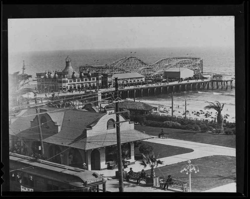 Early Photographs of Santa Monica Pier in California