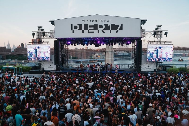 Rooftop Concerts at Pier 17, NYC