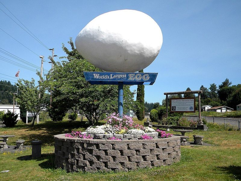 World's Largest Egg In Winlock
