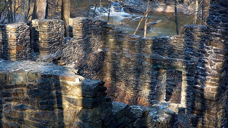 Sope Creek Paper Mill Ruins in Marietta