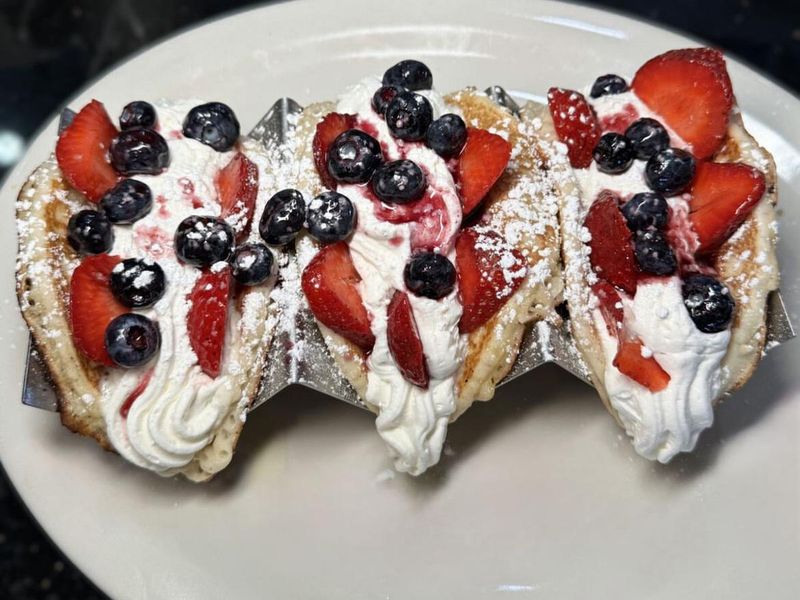 Pumpkin Pancakes Served Year-Round