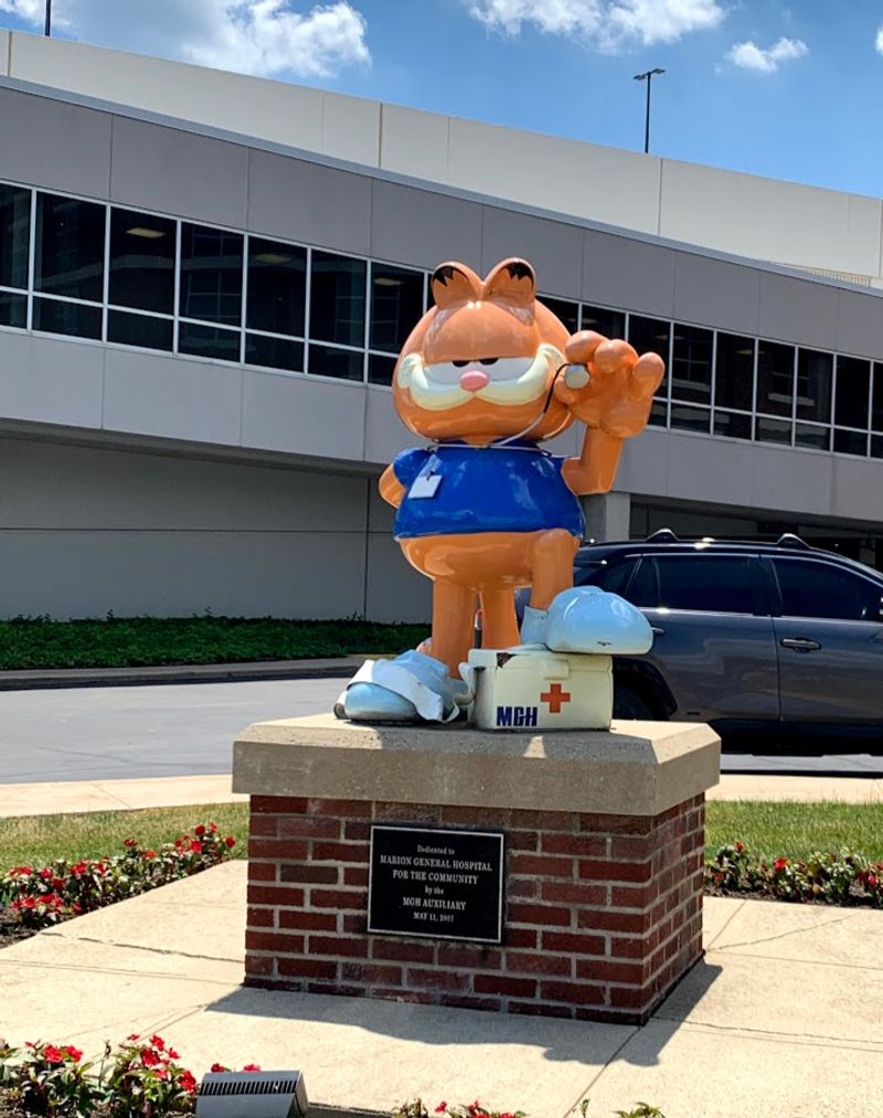 The Garfield Statue Trail