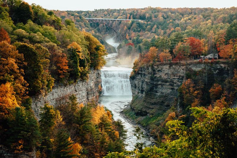 Letchworth State Park Waterfalls