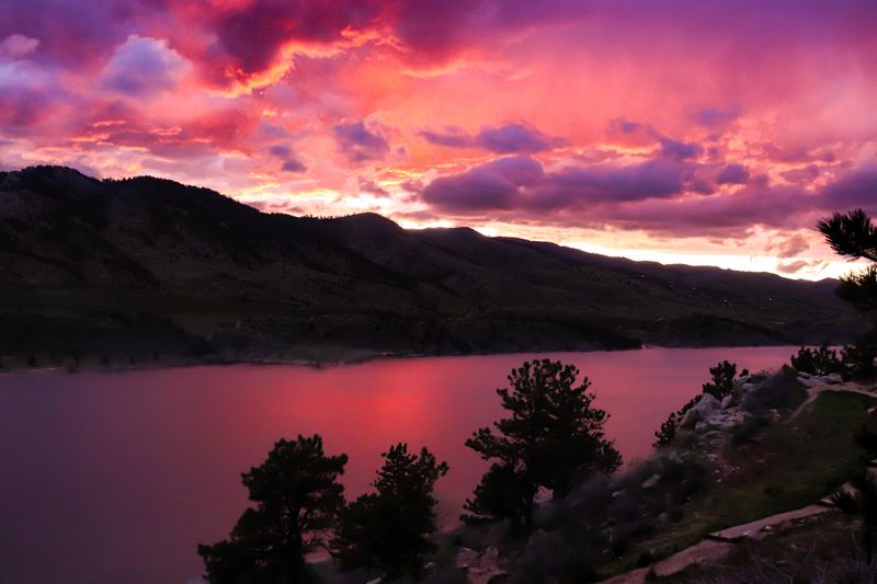 Horsetooth Reservoir's Lakeside Flame Pits
