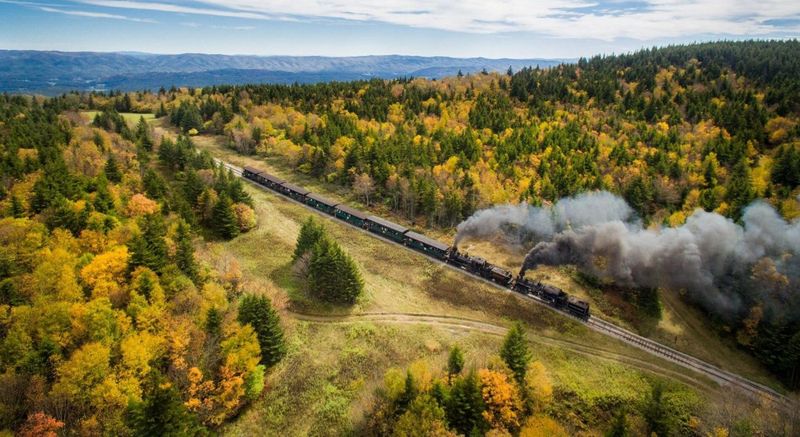 Cass Scenic Railroad's Journey to Bald Knob