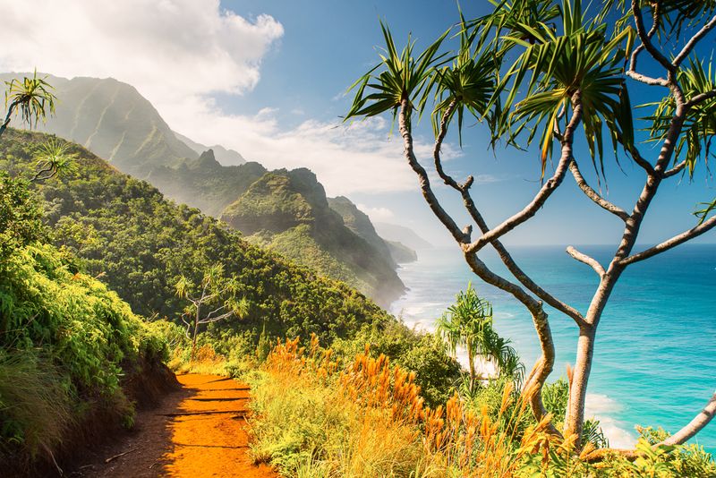 Na Pali Coast Trails on Kauai