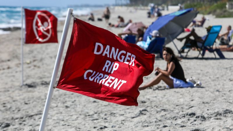 Rip Current Risk Along Atlantic Beaches