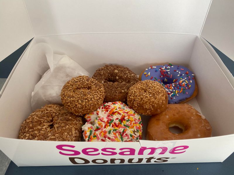 Sesame Donuts