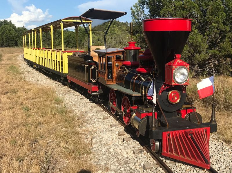 Cedar Rock Railroad (Leander family ride through Hill Country)