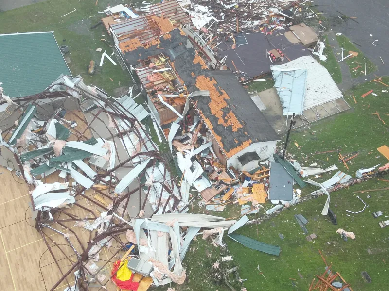 Tornadoes Sometimes Develop During Tropical Systems