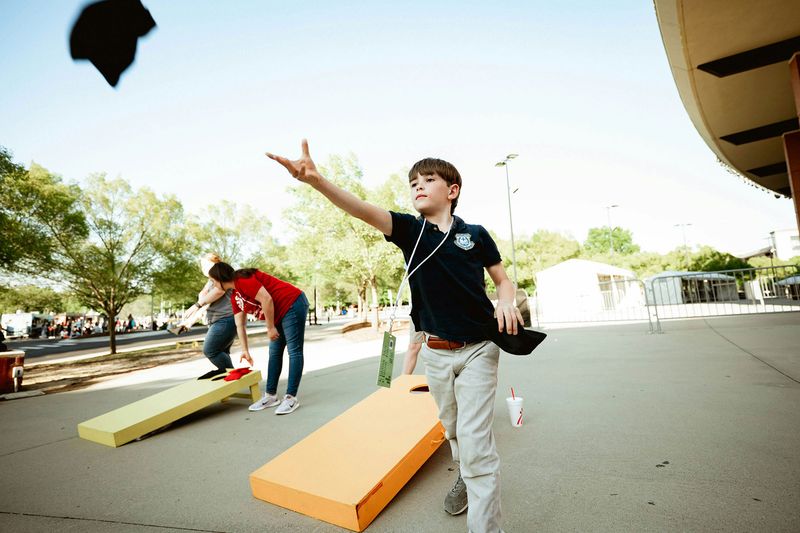 Compete in the Cornhole Tournament