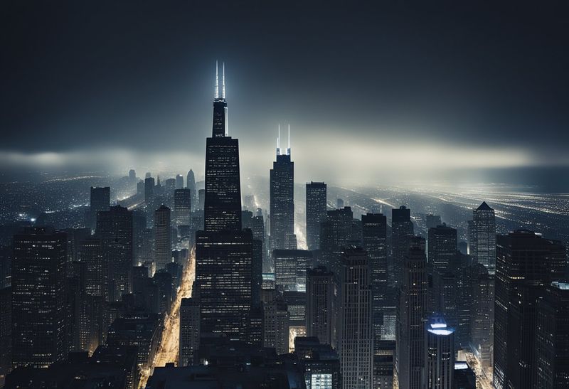Willis Tower: Batman's Sky-High Vantage Point