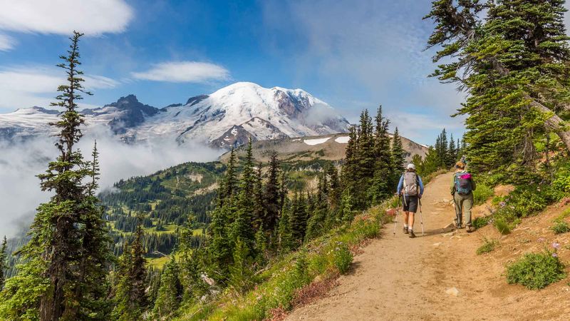 Wonderland Trail in Mount Rainier National Park