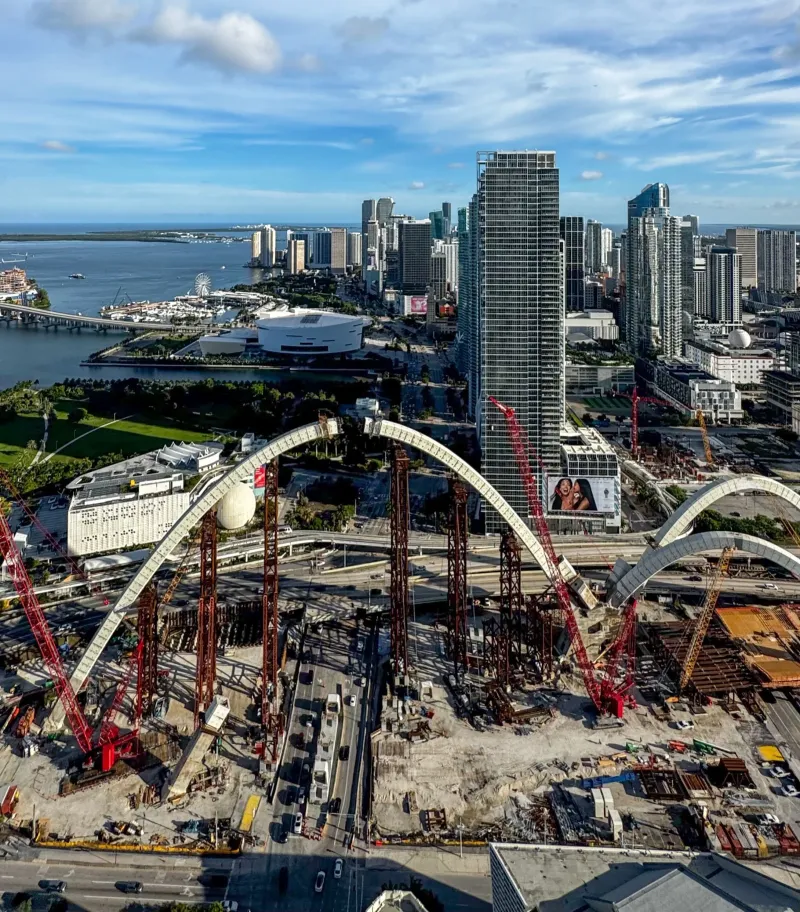 Miami's Signature Bridge Project Creates Artistic Detours