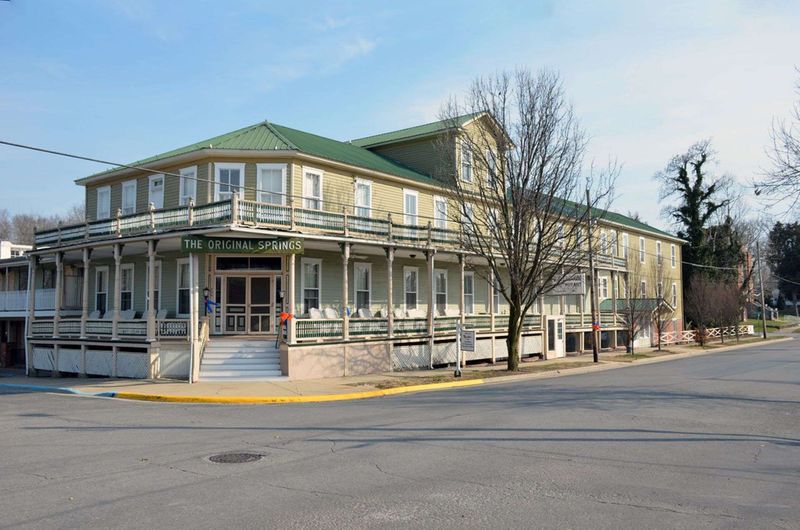 Original Springs Hotel & Bathhouse: Historic Charm Lost To Time