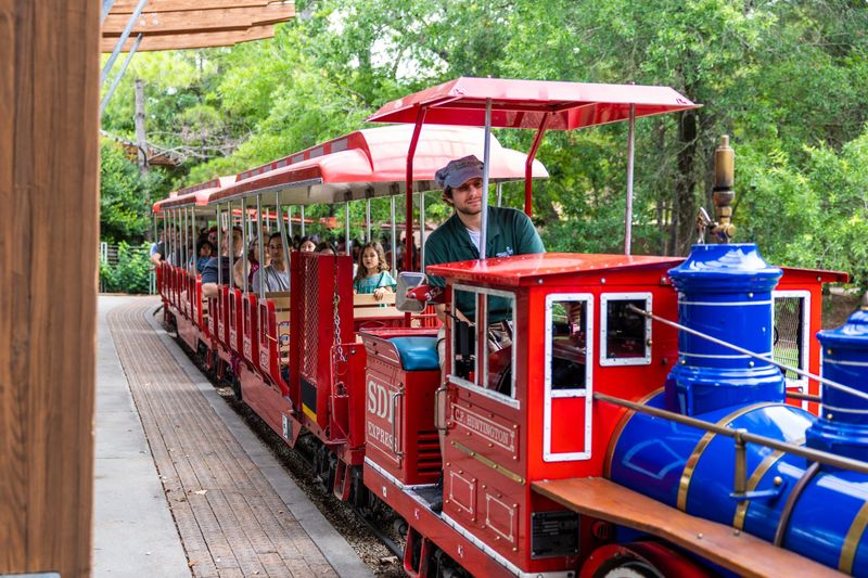 Hermann Park Railroad (Houston mini scenic ride)