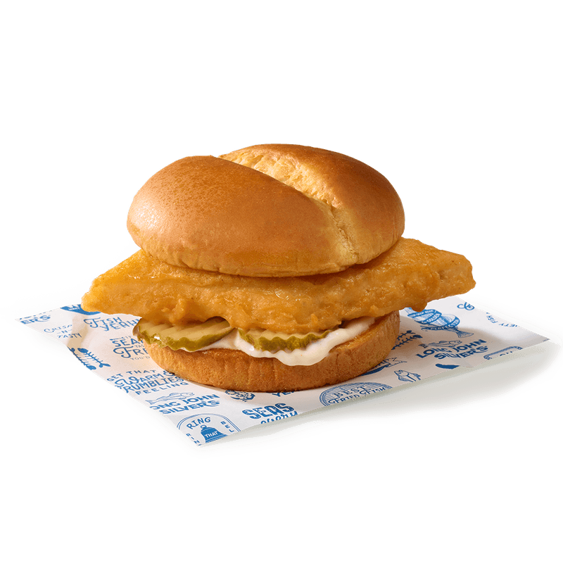Long John Silver’s Batter-Dipped Fish Sandwich