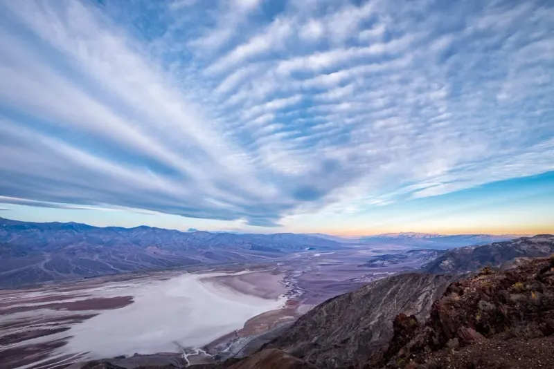Dante's View Over Death Valley's Inferno