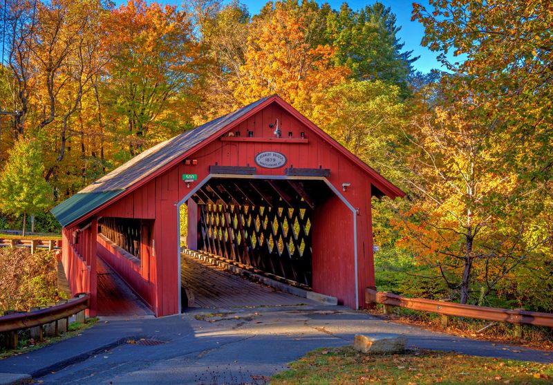 Creamery Covered Bridge in Brattleboro: A Local Landmark Since 1879