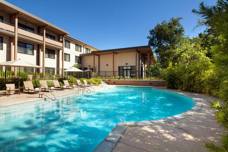 Sheraton Redding Hotel at the Sundial Bridge: Riverfront Pools for Families