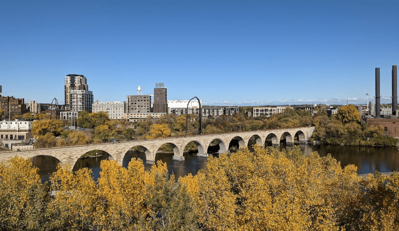 Historic Charm Along The Stone Arch Bridge