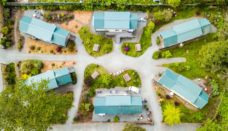Sheltered Nook Tiny Cabins: Eco-Friendly Charm Near the Coast