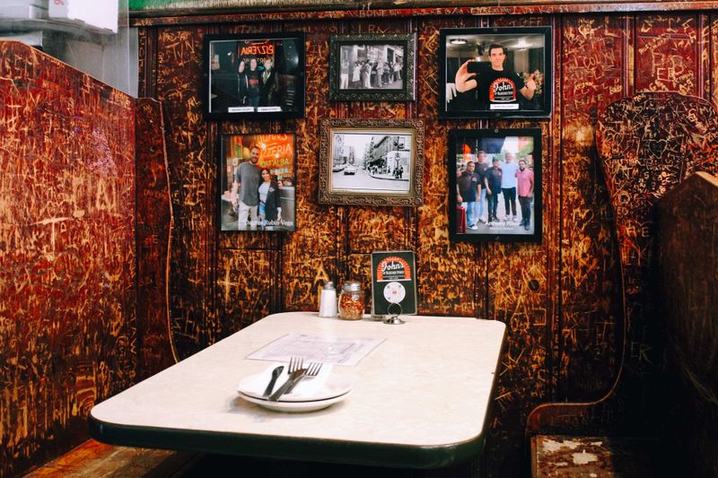 John's of Bleecker Street: Where Graffiti Meets Great Pizza