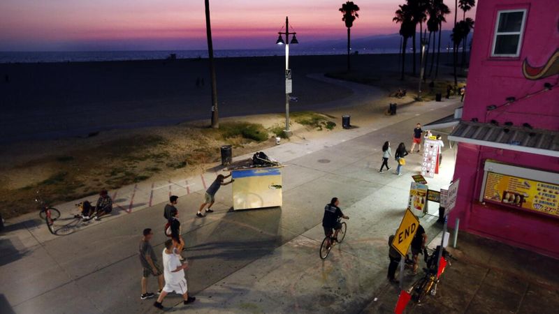 Venice Beach's Boardwalk Blues