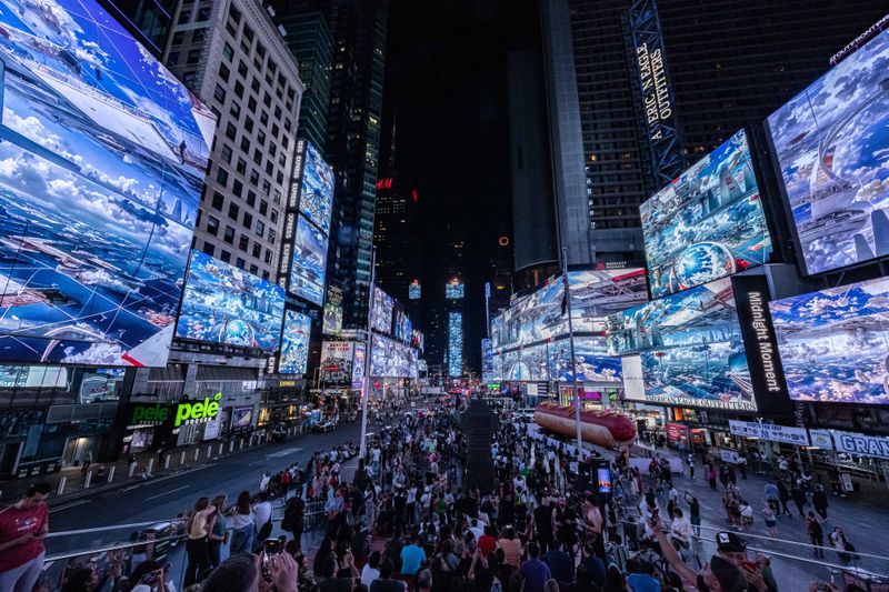 Times Square's Neon Takeover