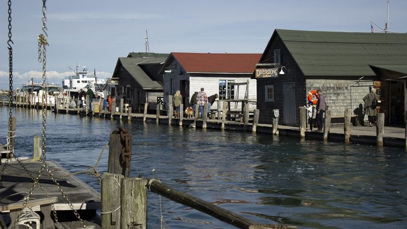 Leland's Fishtown Overwhelmed By Day-Trippers