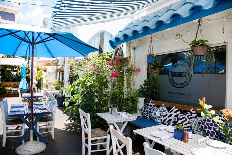 Meraki Greek Bistro: Downtown Miami's Hidden Courtyard Oasis