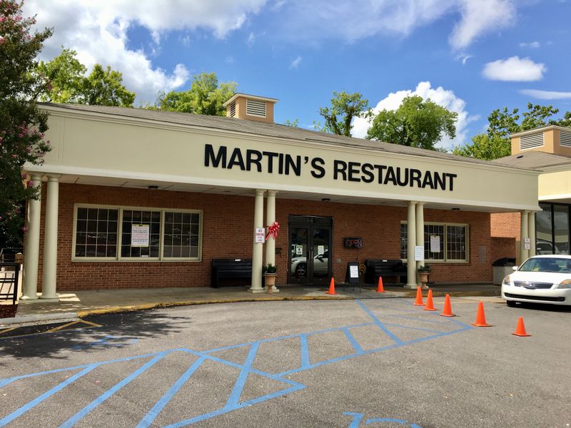 Martin's Restaurant - Montgomery's Meat-and-Three Pioneer