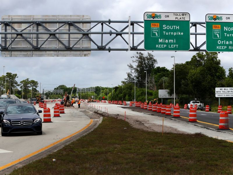 Turnpike Toll Plaza Modernization Causes Electronic Payment Hiccups