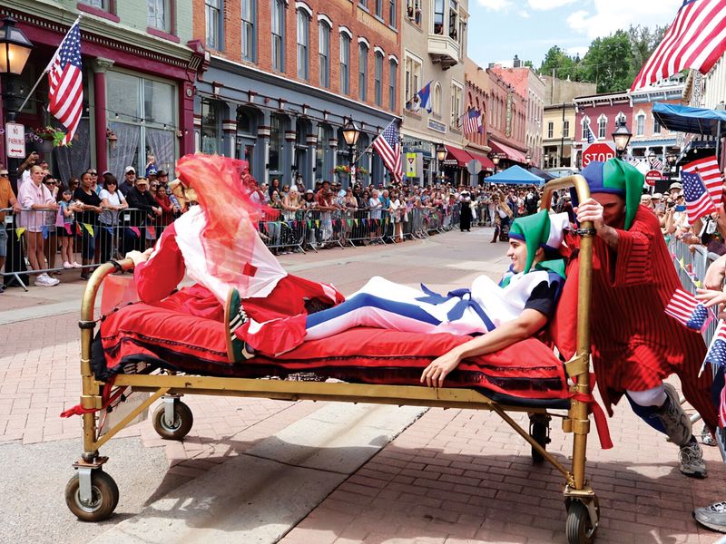 Madam Lou Bunch Day Bed Races & Parade