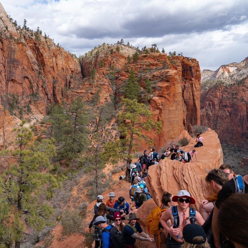 Zion National Park: Overcrowded Trails in a Stunning Setting