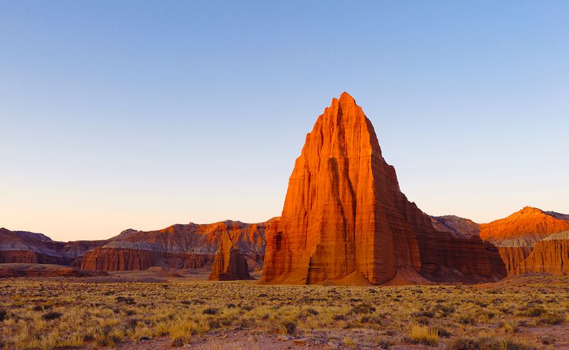 Cathedral Valley in Capitol Reef