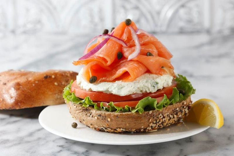 Breakfast Bagel Bliss At Ess-a-Bagel