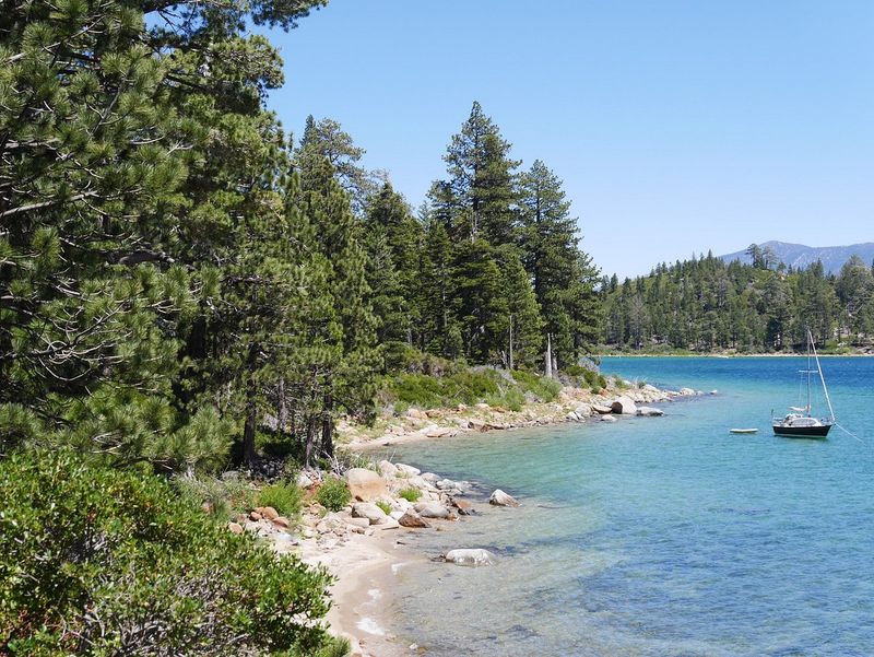 Rubicon Trail Along Lake Tahoe's Shore