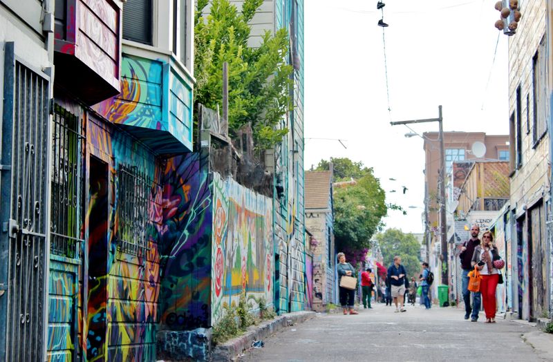 Clarion Alley: Bright Street Art With Community Spirit