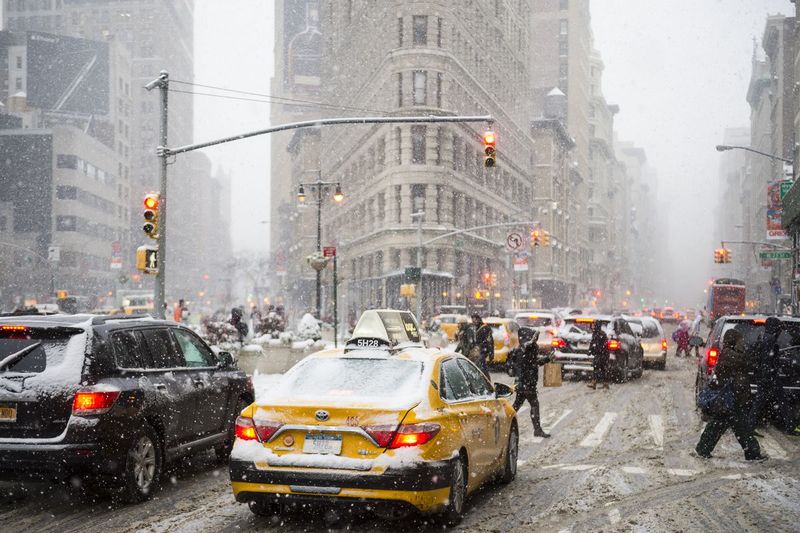 What “first snow” usually looks like in NYC