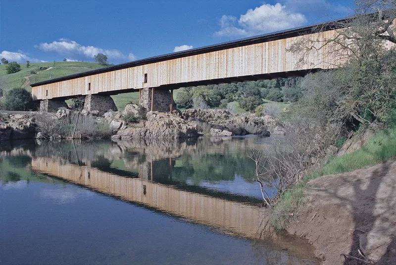 Knight’s Ferry Covered Bridge